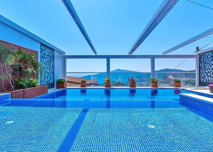2 Bedroom With Private Heated Pool Pool And Jacuzzi Villa Kalkan