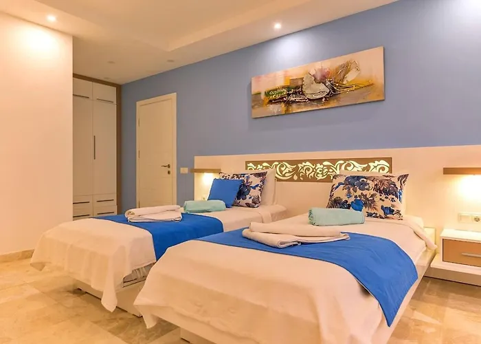 2 Bedroom With Private Heated Pool Pool And Jacuzzi Villa Kalkan
